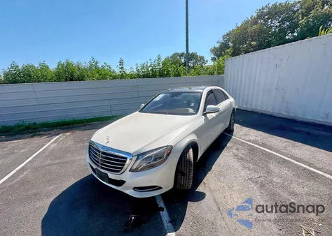 2014 Mercedes-Benz S 550 из США, поврежденный, VIN WDDUG8CBXEA042966
